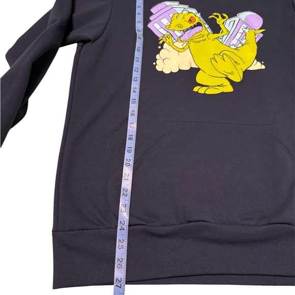 Nickelodeon Rugrats Reptar Pullover Hoodie Sz Medium - Picture 3 of 6